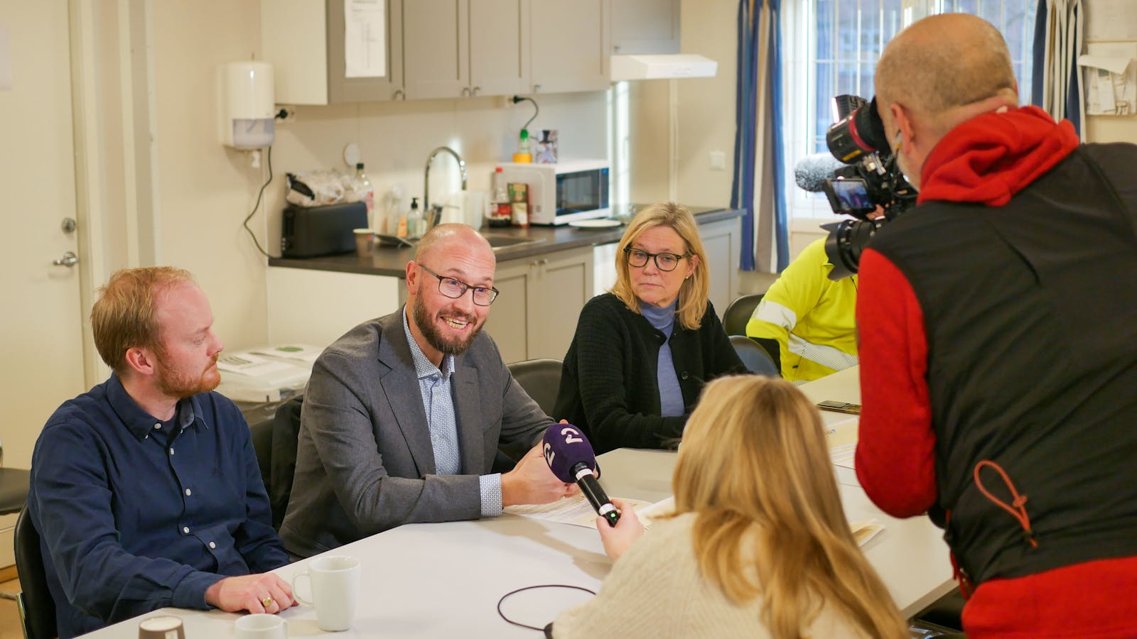 Håkon intervjues tv2