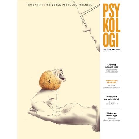 Annonsebilde: Psykologtidsskriftet
