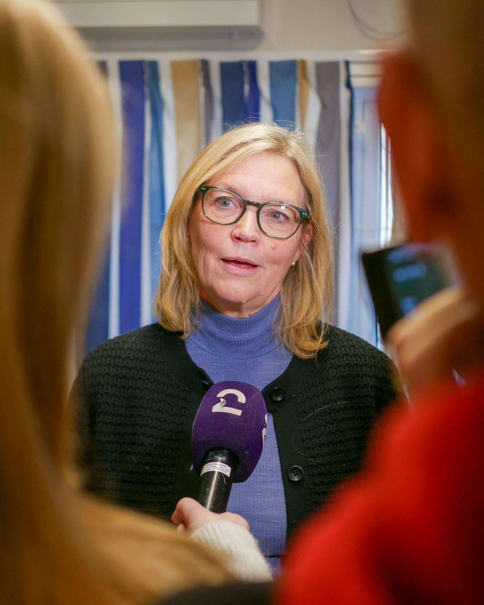 Nina Melsom intervjues